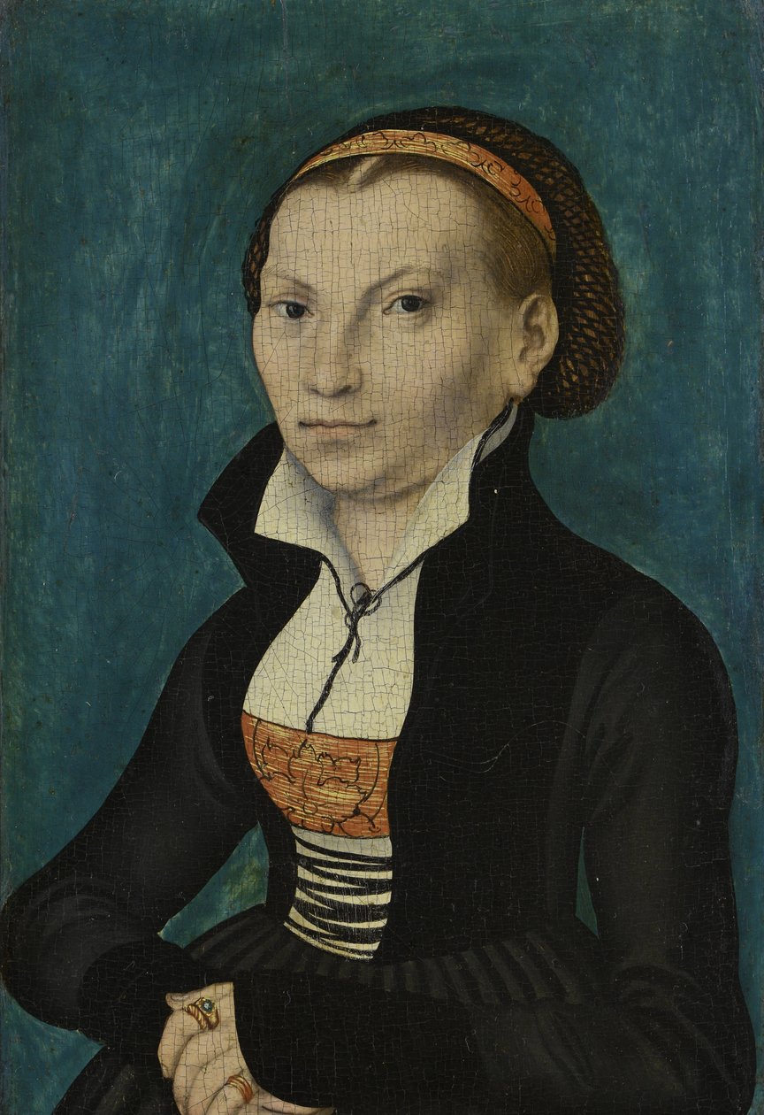Luther Márton és Katharina von Bora portréja alkotó: Lucas Cranach the Elder
