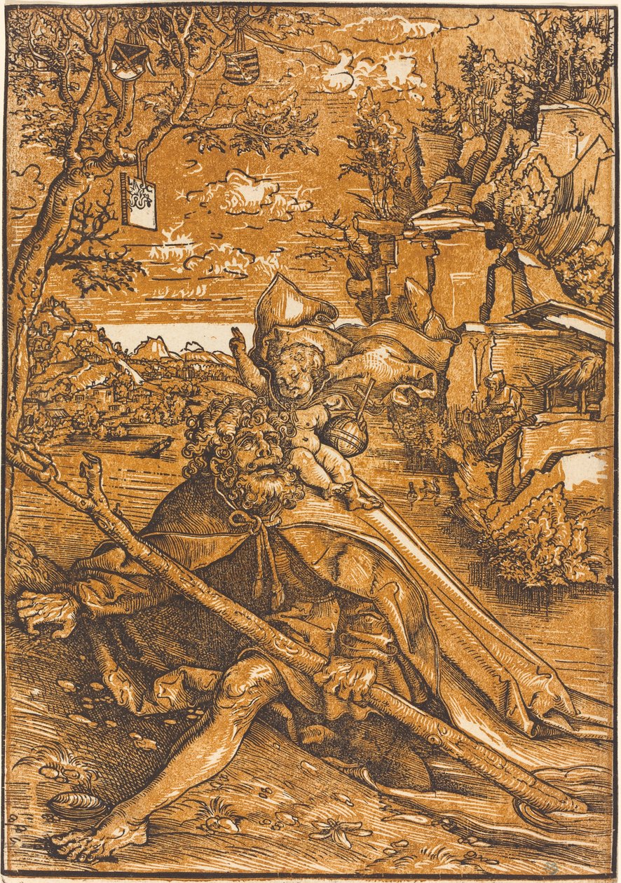 Szent Kristóf alkotó: Lucas Cranach the Elder