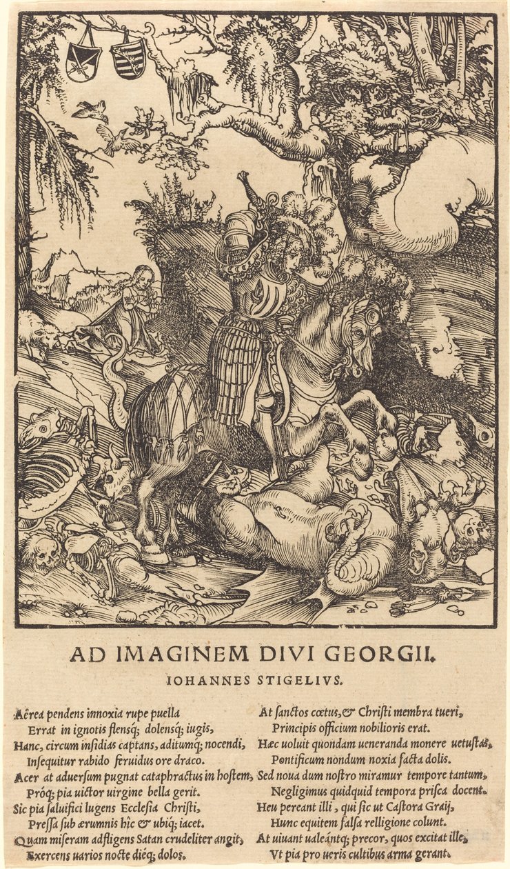 Szent György és a sárkány alkotó: Lucas Cranach the Elder