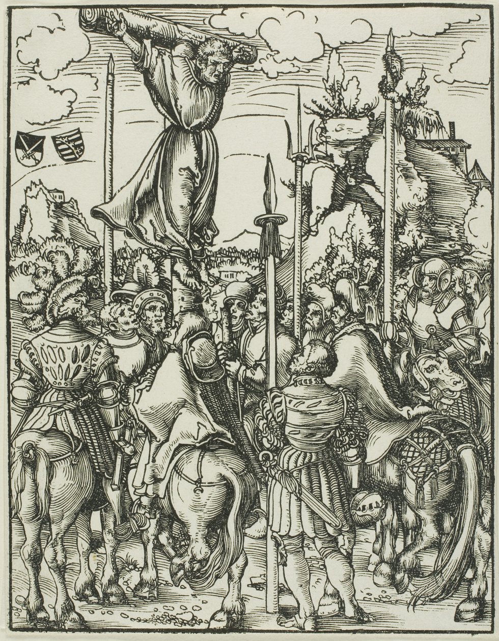 Szent Fülöp, az Apostolok mártíromsága című könyvből. alkotó: Lucas Cranach the Elder