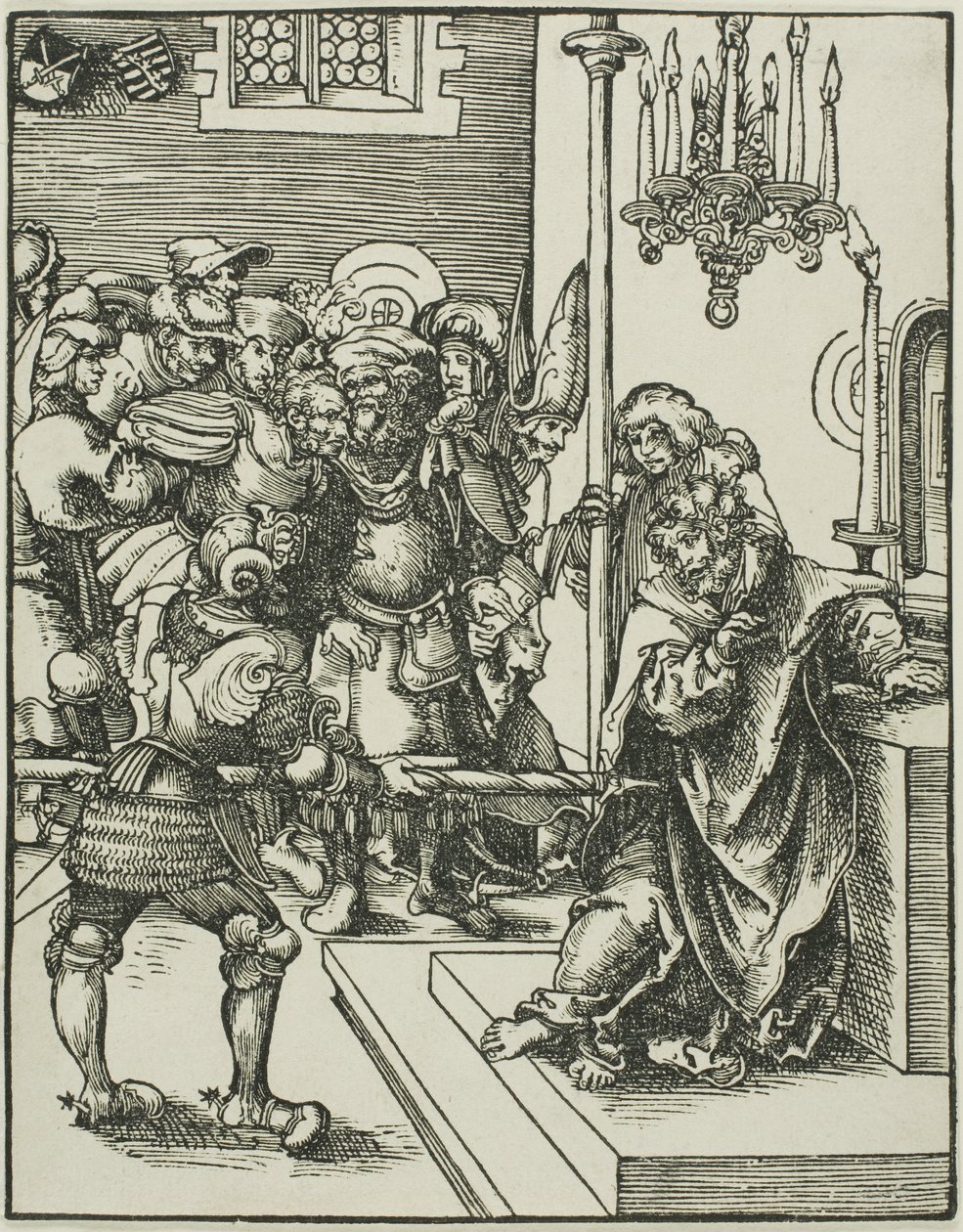 Szent Tamás, Az apostolok mártíromsága című könyvből. alkotó: Lucas Cranach the Elder