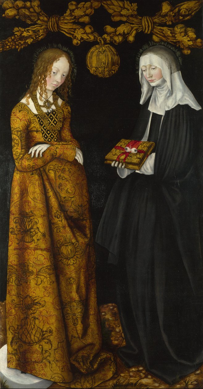 Szent Krisztina és Ottilia alkotó: Lucas Cranach the Elder