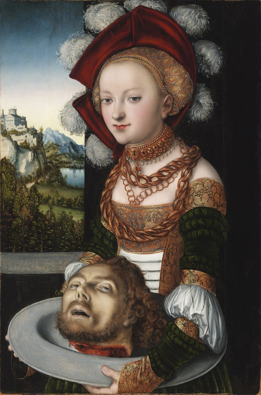 Salome alkotó: Lucas Cranach the Elder