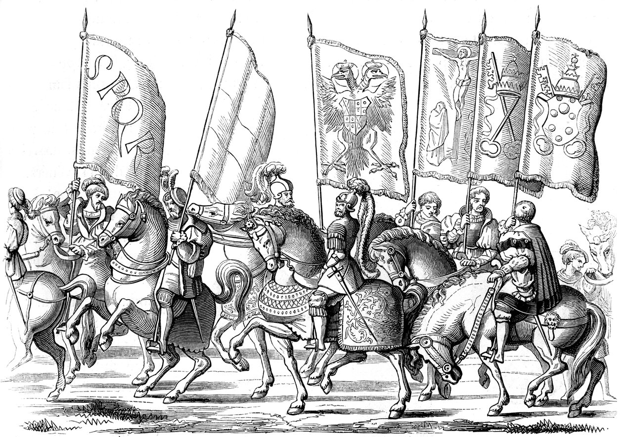 Az egyház és a birodalom normái, 1529-1530 1849. alkotó: Lucas Cranach the Elder