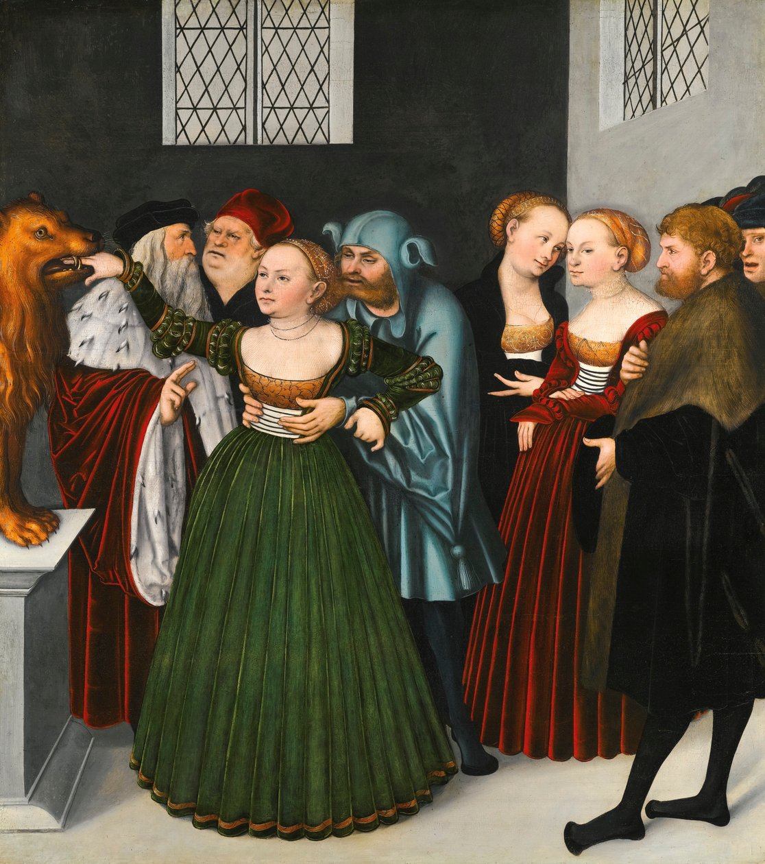 A Bocca della Verità (Az igazság szájáról szóló mese) alkotó: Lucas Cranach the Elder