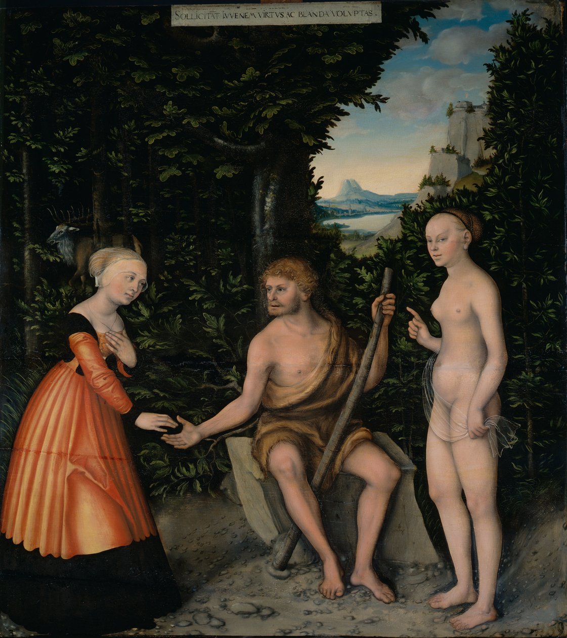 Héraklész választása Herkules munkásságából alkotó: Lucas Cranach the Elder