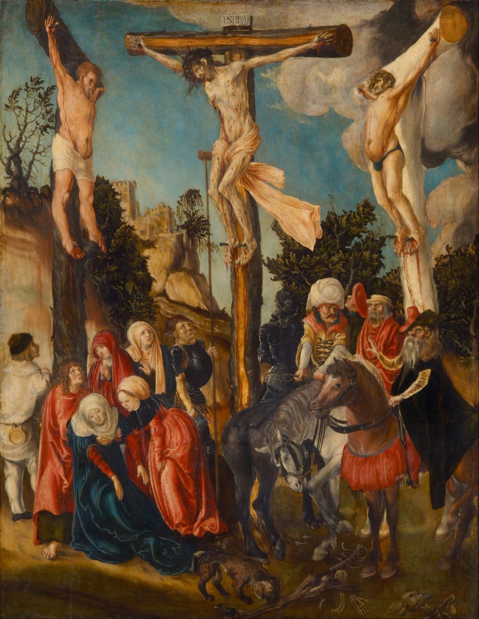 A keresztre feszítés, 1501 alkotó: Lucas Cranach the Elder