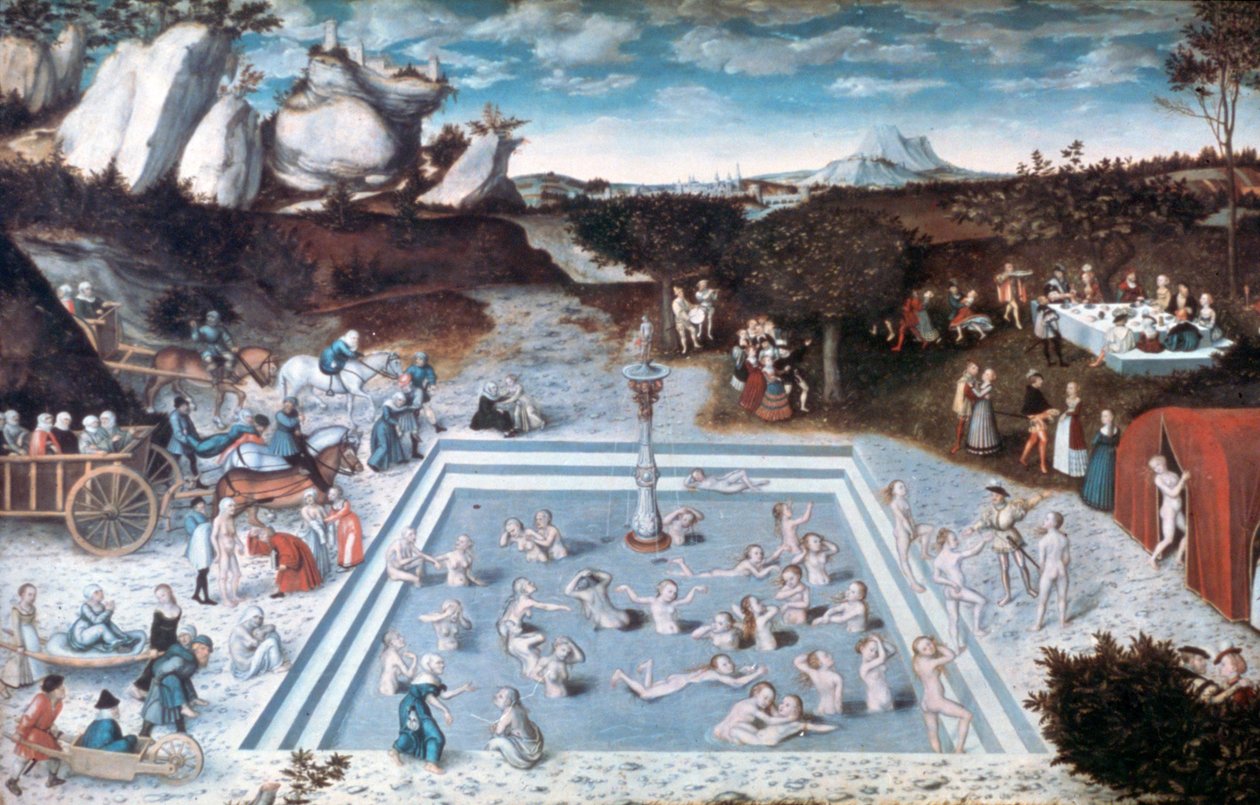 Az ifjúság kútja, 1546 alkotó: Lucas Cranach the Elder