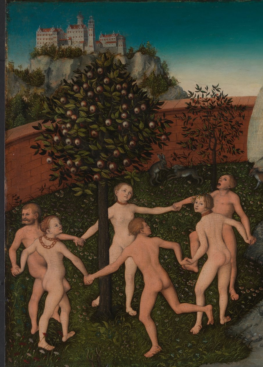 Az aranykor részlete alkotó: Lucas Cranach the Elder