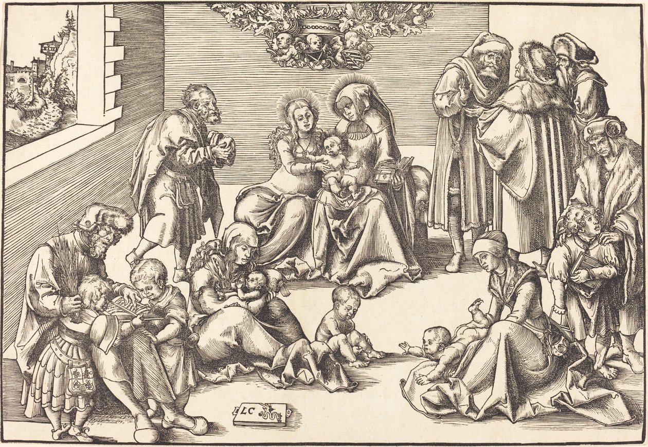 A szent rokonság alkotó: Lucas Cranach the Elder