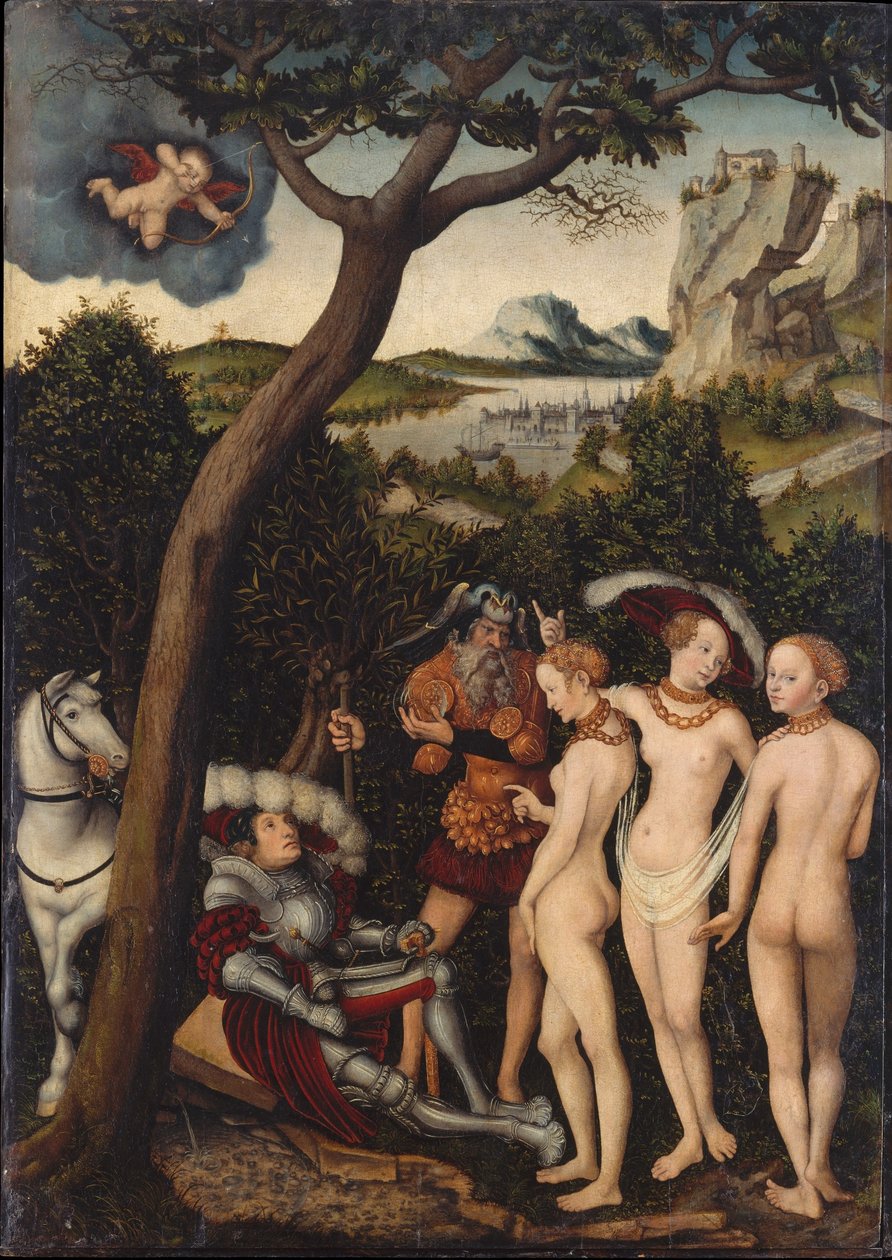 A párizsi ítélet alkotó: Lucas Cranach the Elder