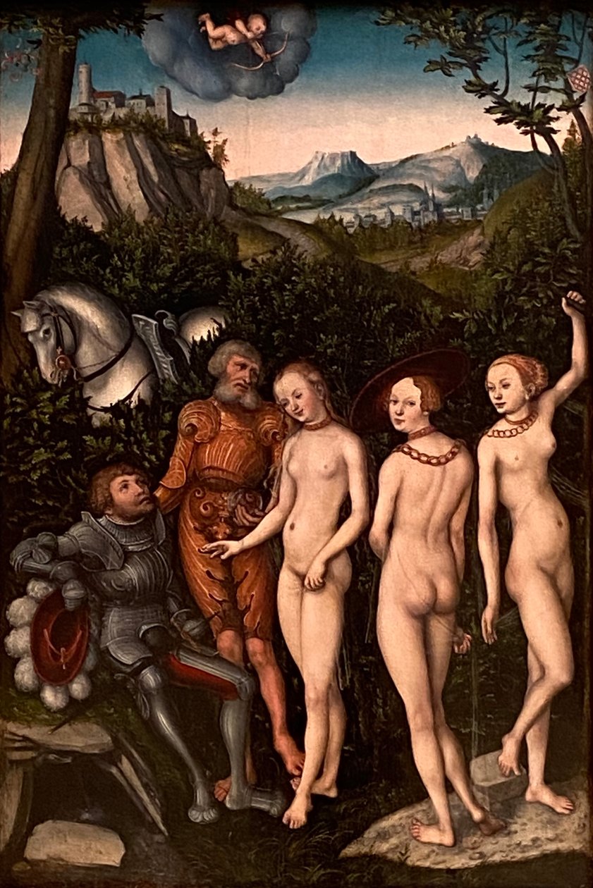 A párizsi ítélet alkotó: Lucas Cranach the Elder