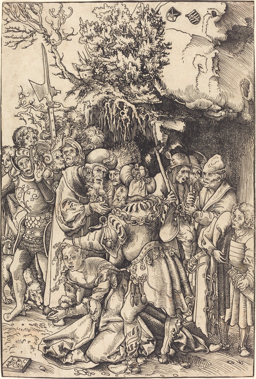 Szent Borbála mártíromsága alkotó: Lucas Cranach the Elder