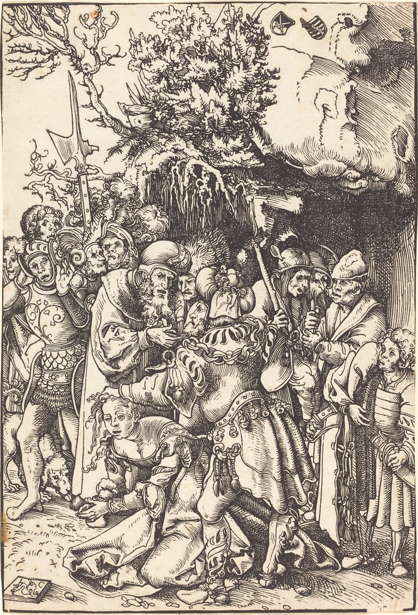 Szent Borbála mártíromsága alkotó: Lucas Cranach the Elder