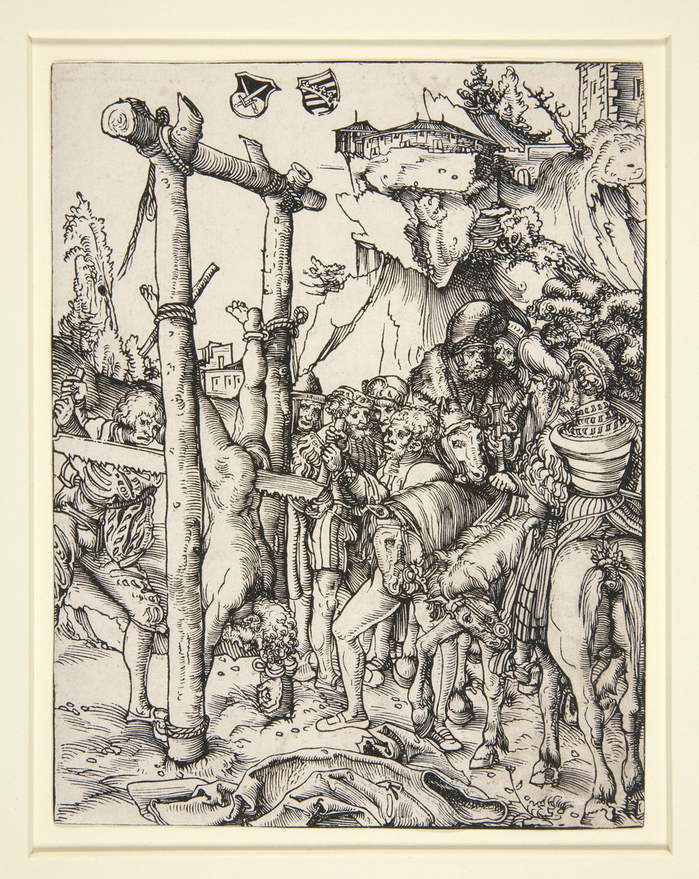 Szent Simon vértanúsága alkotó: Lucas Cranach the Elder