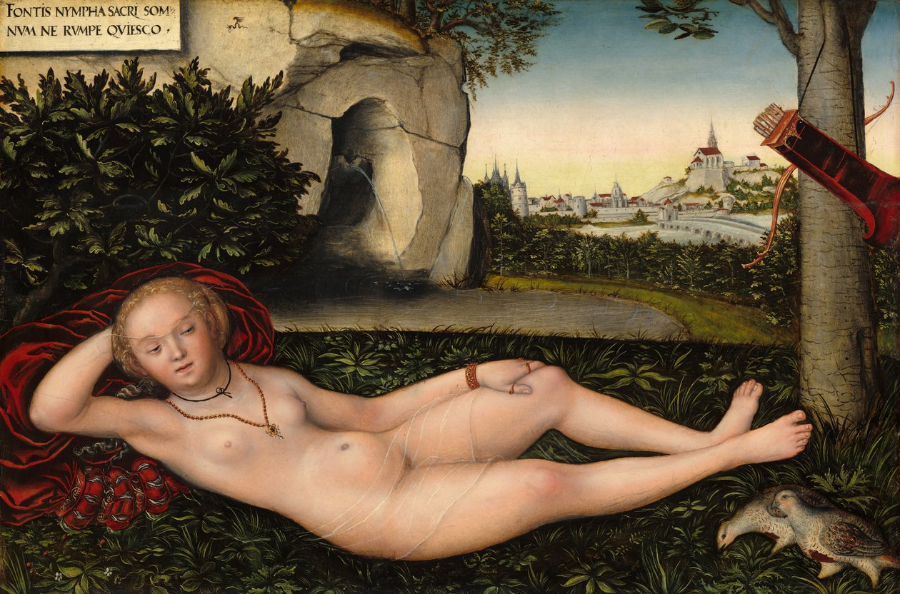A tavasz nimfája alkotó: Lucas Cranach the Elder