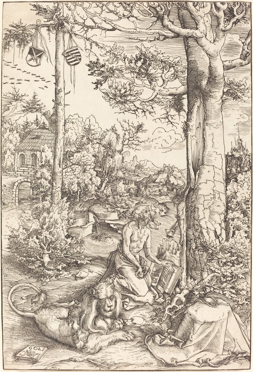 Szent Jeromos bűnbánata alkotó: Lucas Cranach the Elder