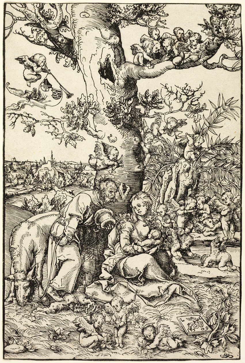 A többi az egyiptomi menekülésről alkotó: Lucas Cranach the Elder