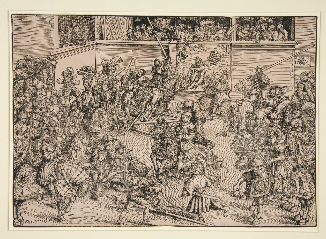 A második torna (Sámson és az oroszlán kárpitjával) alkotó: Lucas Cranach the Elder