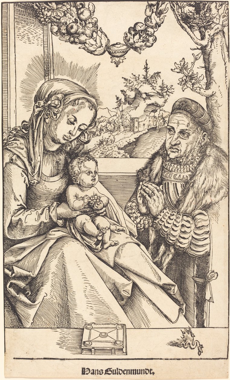 A szászországi Bölcs Frigyes által imádott szűz és gyermek alkotó: Lucas Cranach the Elder