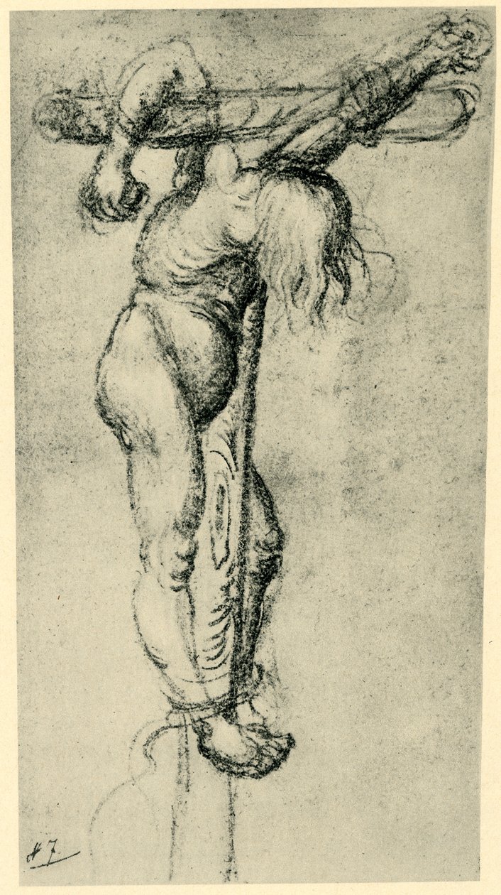 Tolvaj a kereszten, 1500-1504, 1943. alkotó: Lucas Cranach the Elder
