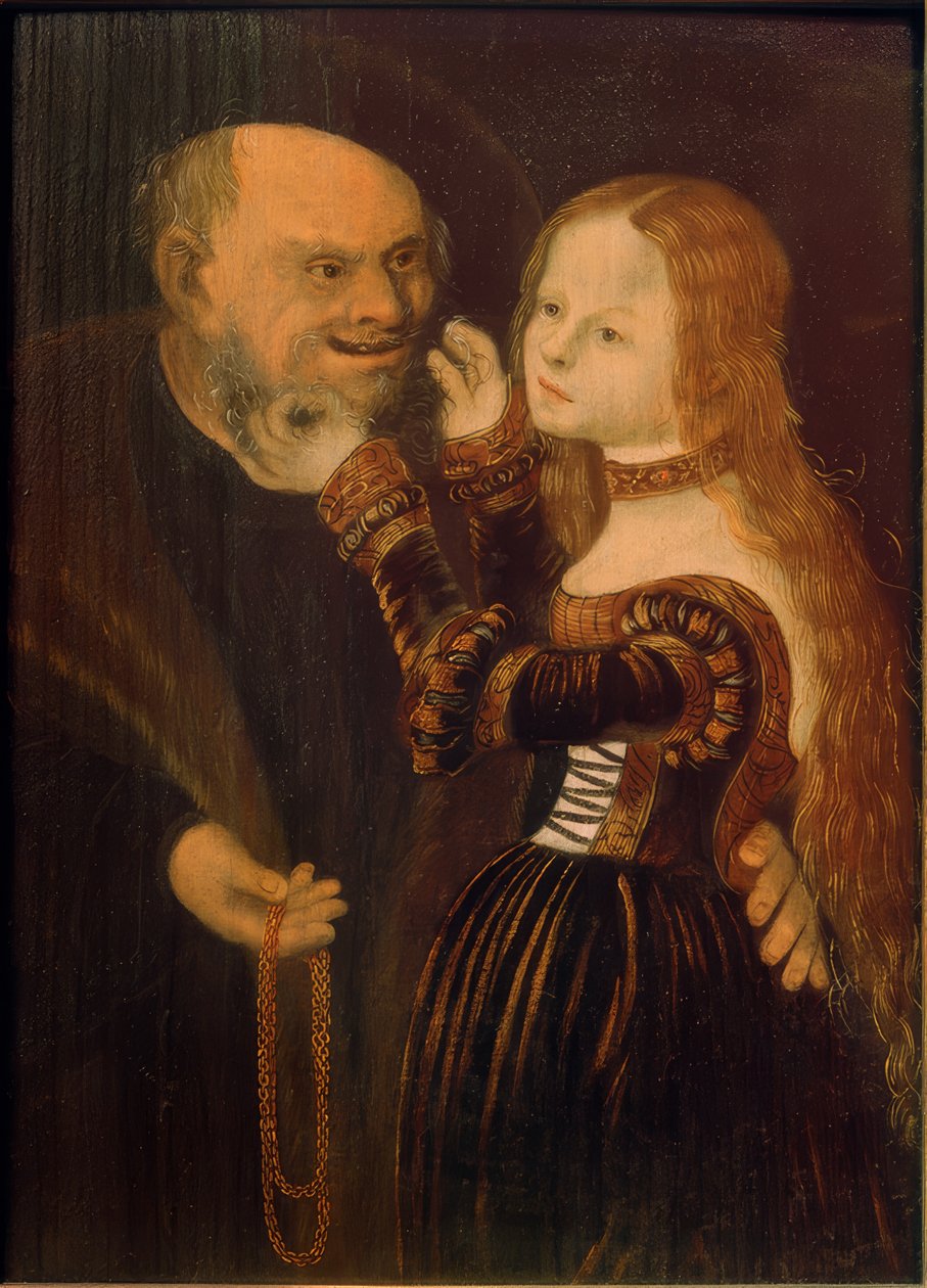 Egyenlőtlen pár alkotó: Lucas Cranach the Elder
