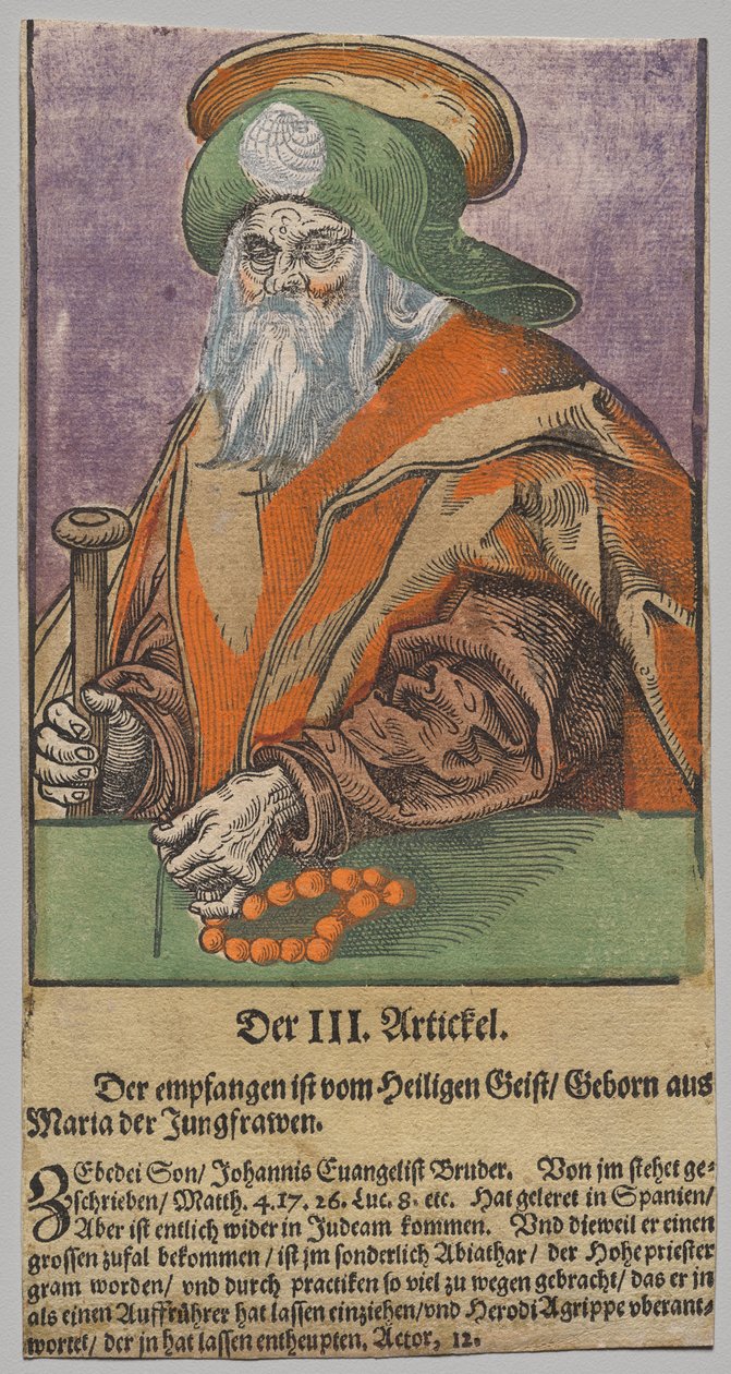 Nagyobb Jakab Krisztustól, az apostoloktól és Szent Páltól alkotó: Lucas Cranach the Elder, After