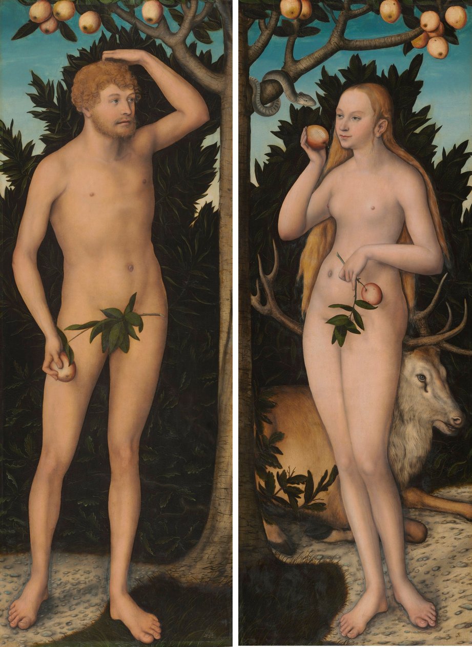 Ádám és Éva alkotó: Lucas Cranach the Younger
