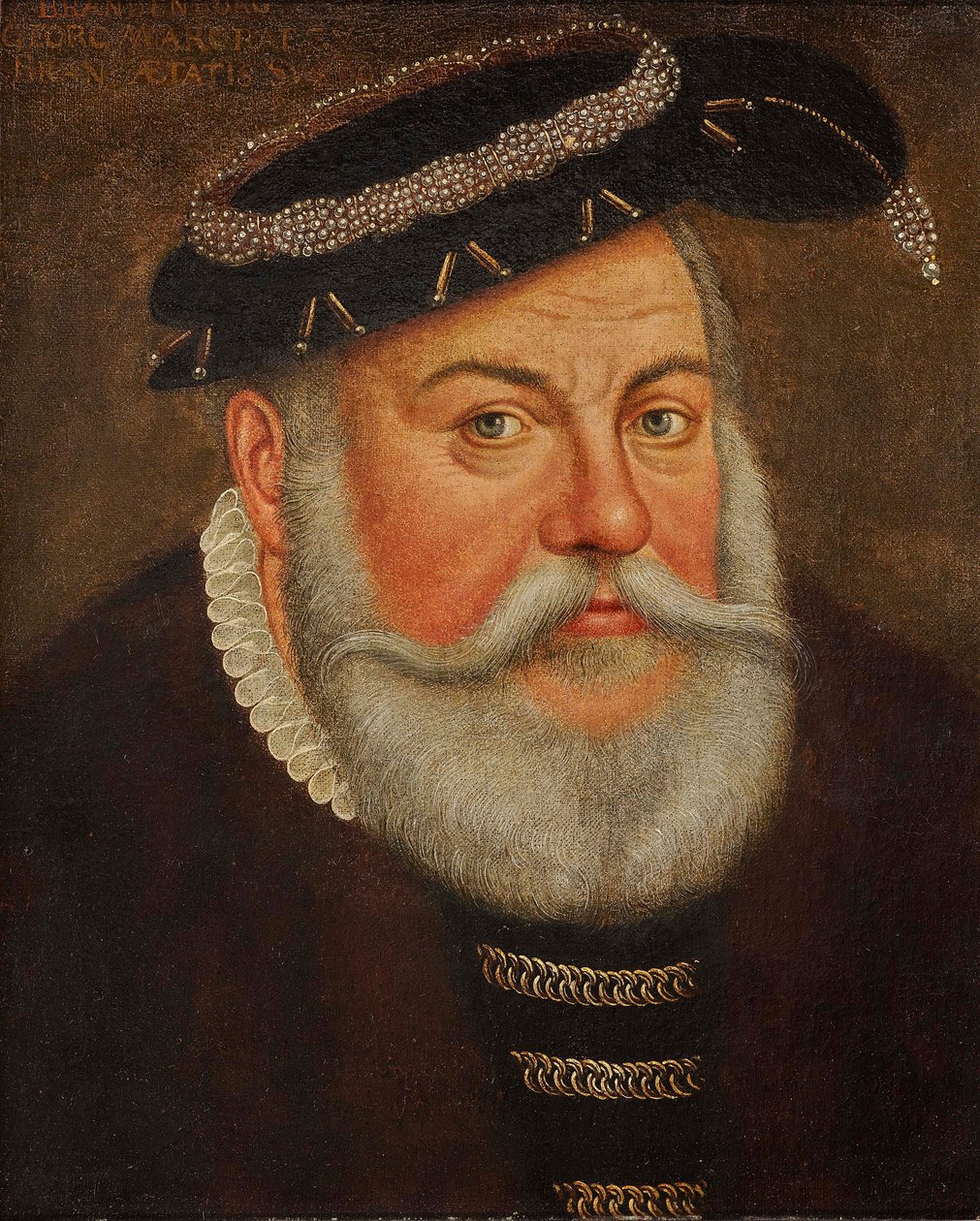 Jámbor György, Brandenburg-Ansbach őrgrófja 1484-1543. alkotó: Lucas Cranach the Younger