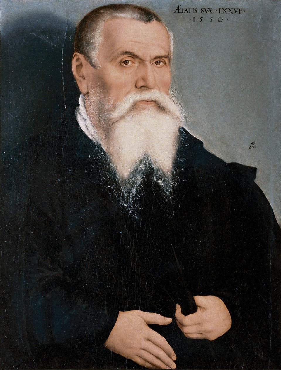Olaszul:  Lucas Cranach il Vecchio portréja Lucas Cranach az idősebbről alkotó: Lucas Cranach the Younger