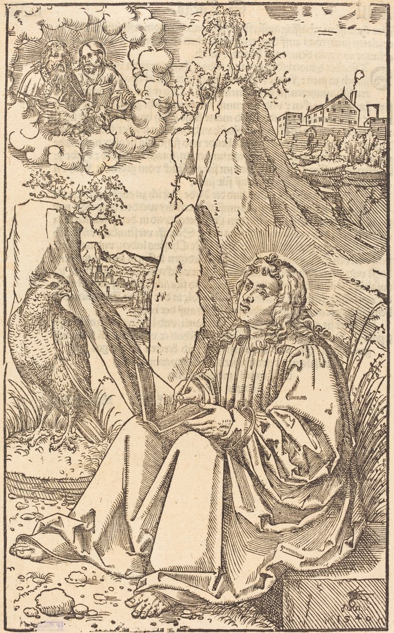 Szent János a tájban alkotó: Lucas Cranach the Younger