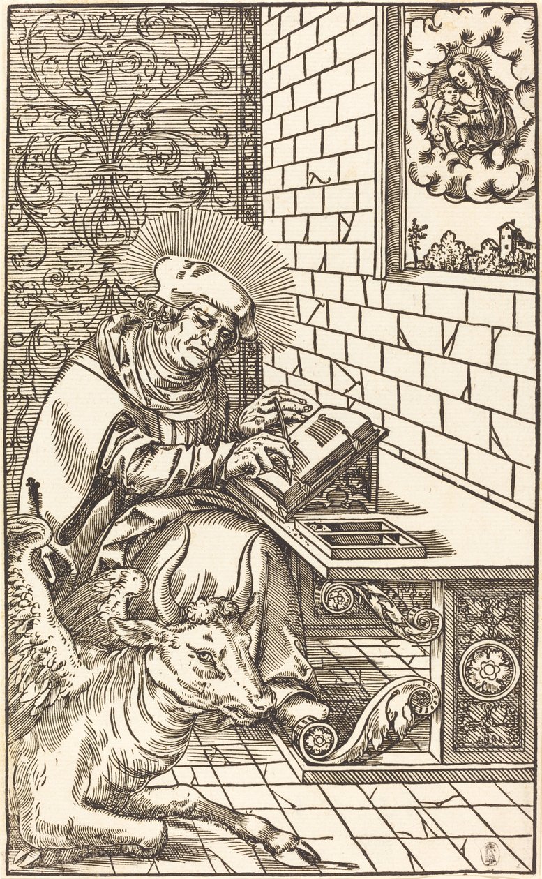 Szent Lukács alkotó: Lucas Cranach the Younger