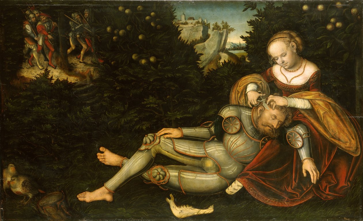 Sámson és Delila alkotó: Lucas Cranach the Younger