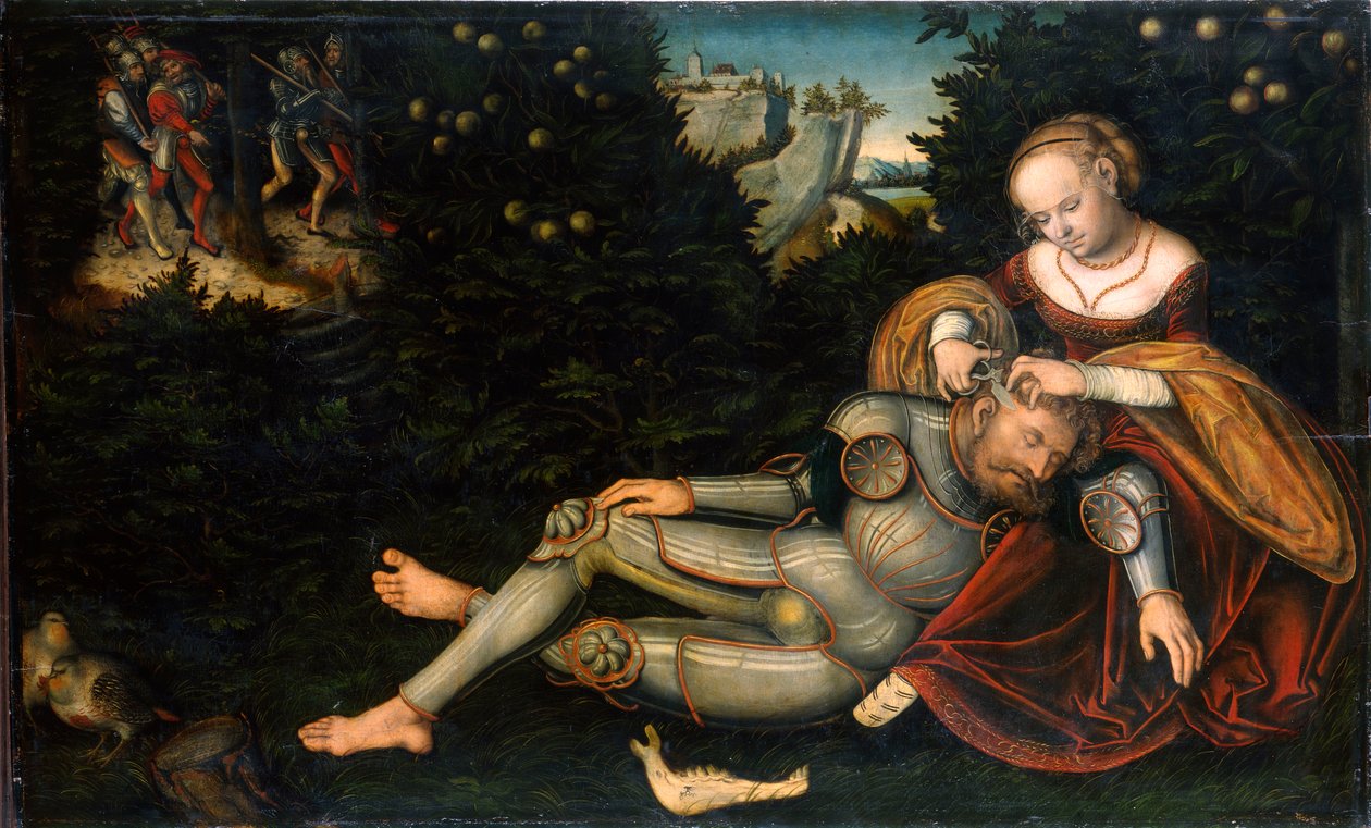 Sámson és Delila alkotó: Lucas Cranach the Younger