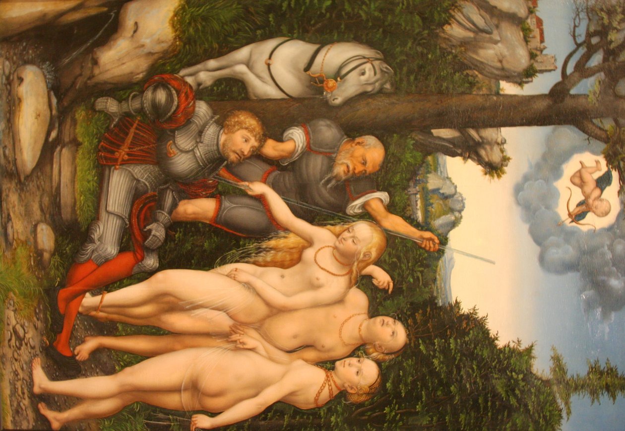 A párizsi ítélet alkotó: Lucas Cranach the Younger