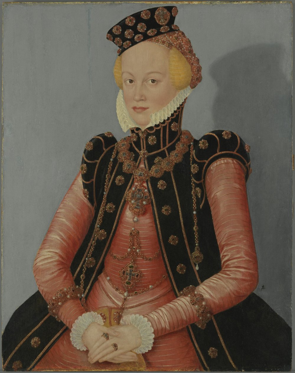 egy szász hercegnő portréja alkotó: Lucas Cranach the Younger