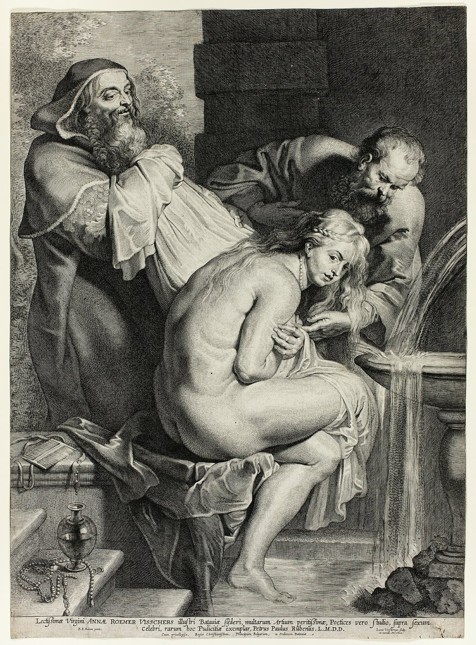 Susanna és a vének alkotó: Lucas Emil Vorsterman
