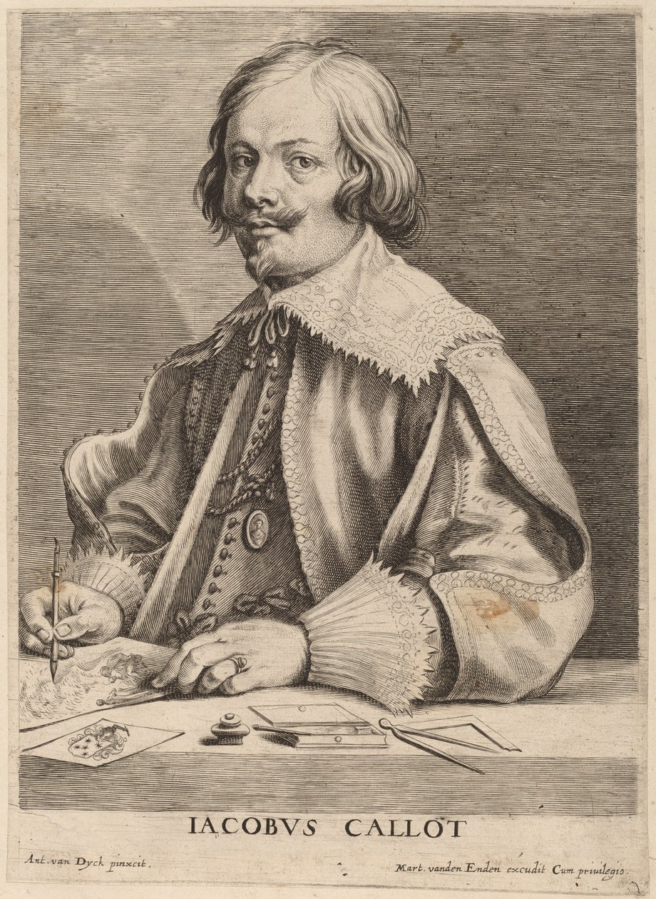 Jacques Callot alkotó: Lucas Emil Vorsterman after Sir Anthony van Dyck