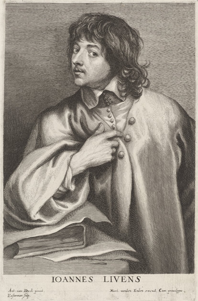 Jan Lievens alkotó: Lucas Emil Vorsterman after Sir Anthony van Dyck