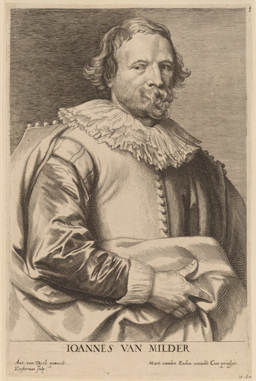 Jan van Mildert alkotó: Lucas Emil Vorsterman after Sir Anthony van Dyck