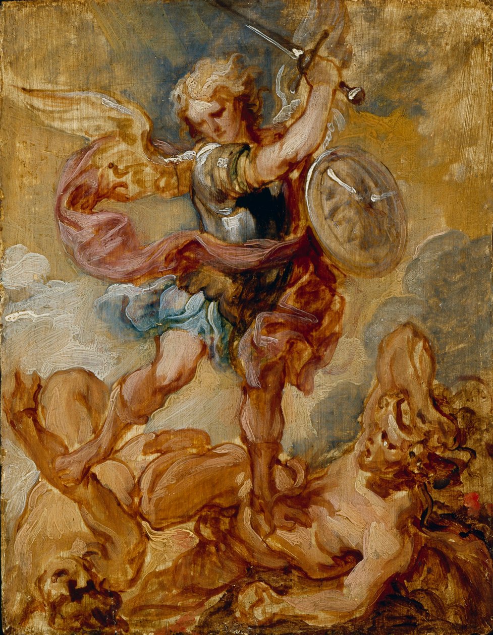 Szent Mihály alkotó: Lucas Franchoys the Younger
