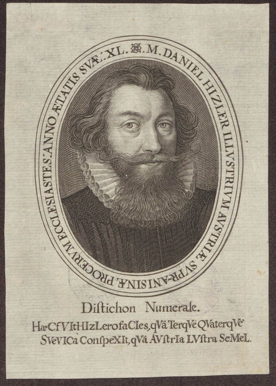 Hitzler Dániel 1576-1635 alkotó: Lucas Kilian