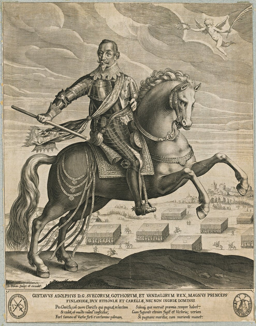 Gustavus Adolphus svéd alkotó: Lucas Kilian