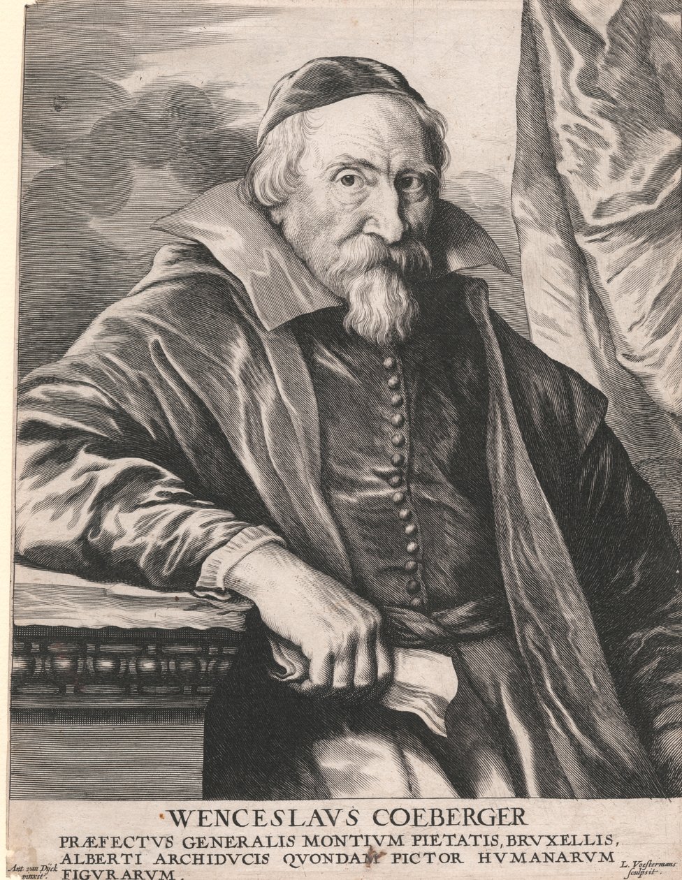 Wenceslaus Coeberger, a brüsszeli jámborság hegyének általános prefektusa alkotó: Lucas Vorsterman