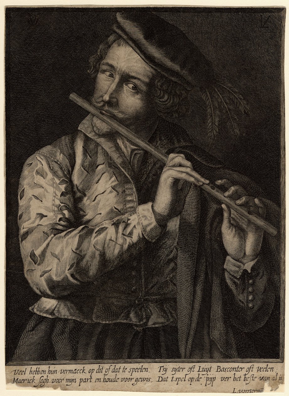 A fuvolajátékos alkotó: Lucas Vorsterman the Elder