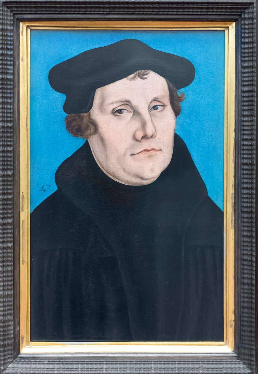 Luther Márton portréi alkotó: Lucas the Elder (workshop of) Cranach