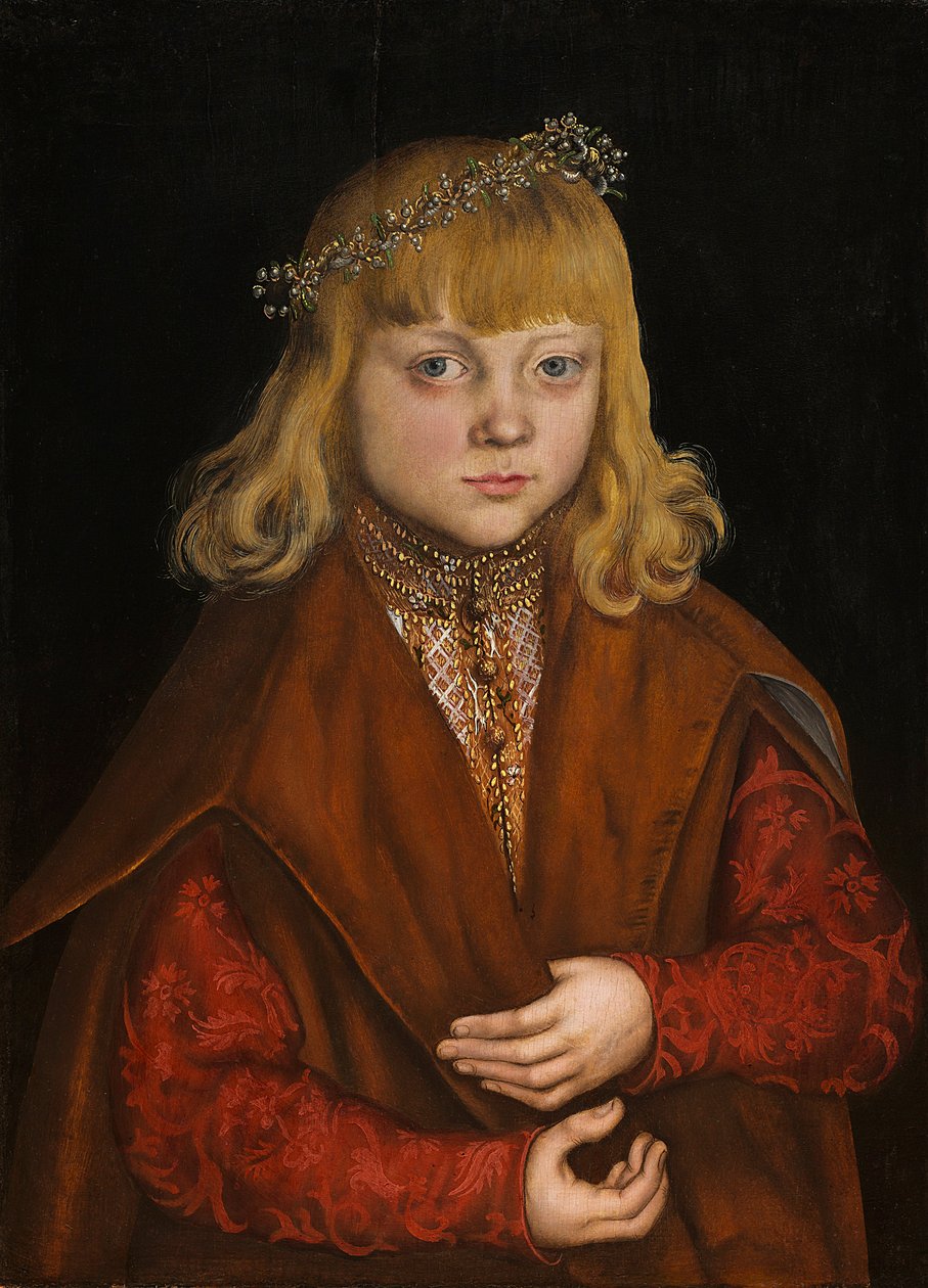 Szász herceg, 1517 körül (olaj, tábla) alkotó: Lucas the Elder Cranach
