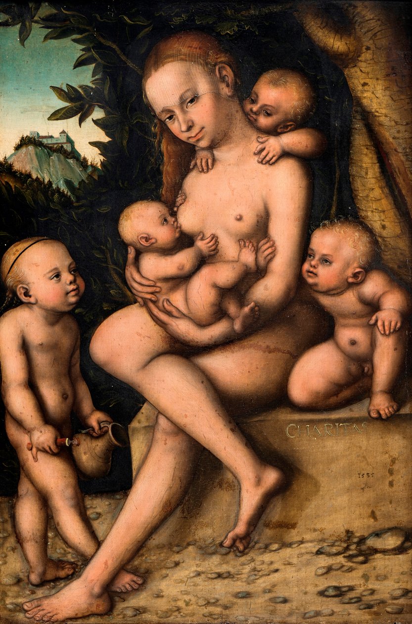 Caritas alkotó: Lucas the Elder Cranach