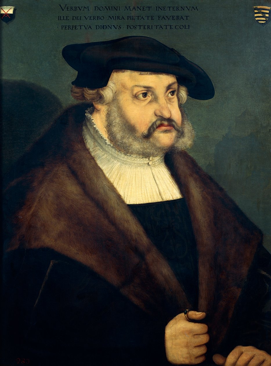 III. Szász Frigyes, akit bölcsnek (Torgau alkotó: Lucas the Elder Cranach