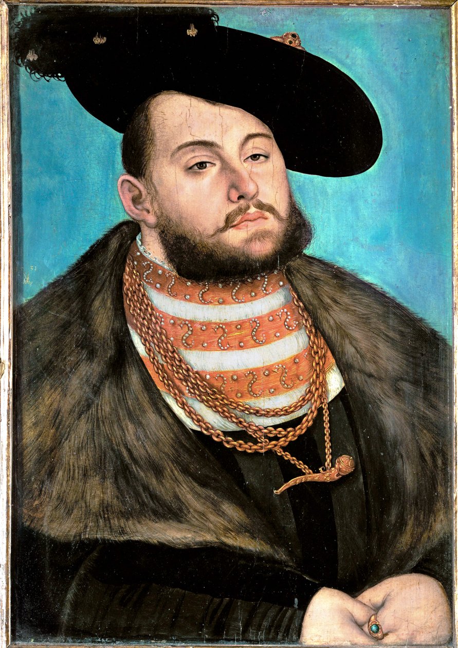 Johann Friedrich a csodálatos szász választófejedelem ... alkotó: Lucas the Elder Cranach